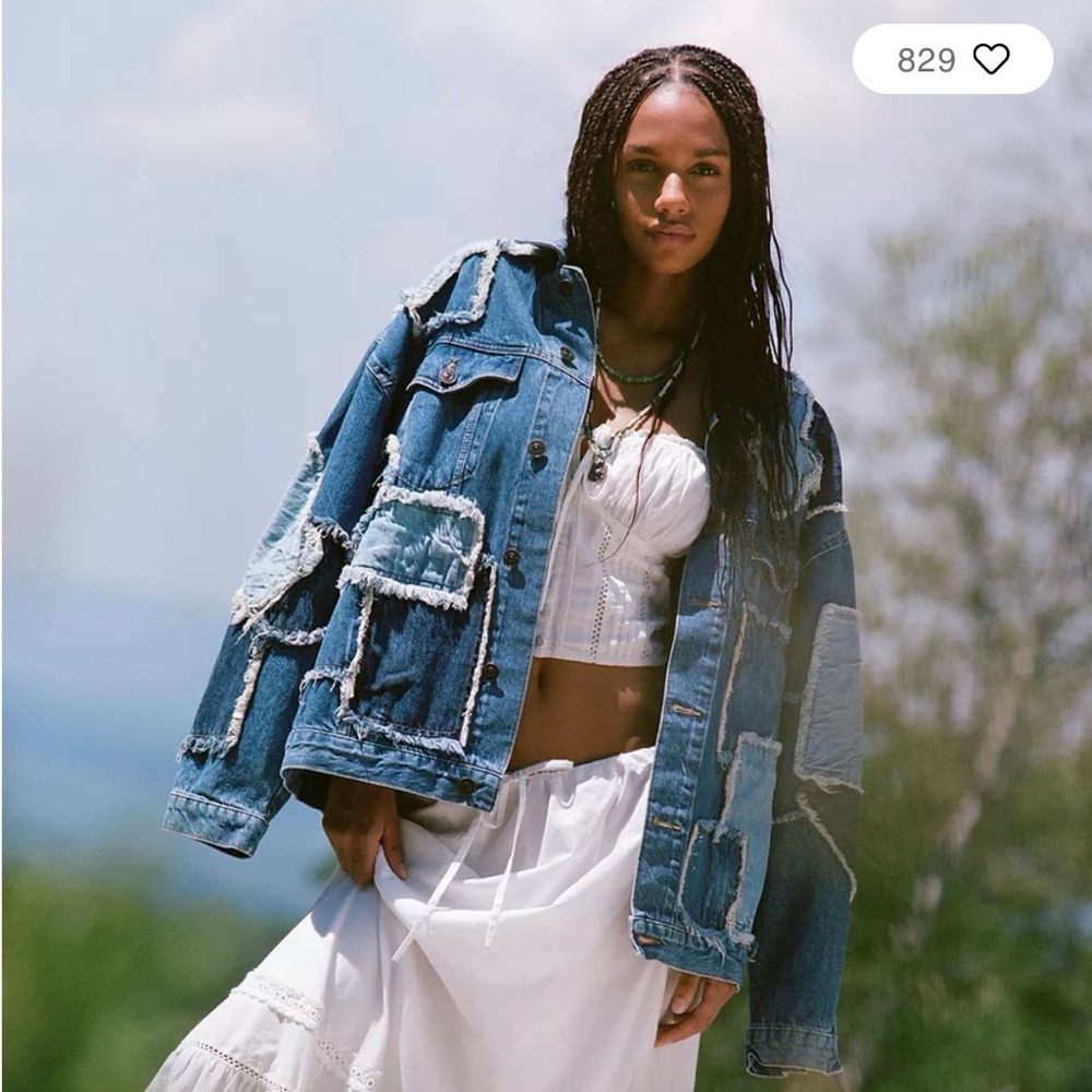 Patchwork Denim Jacket